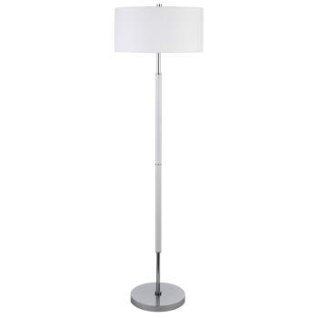 Hampton & Thyme 2-Light Floor Lamp with Fabric Shade