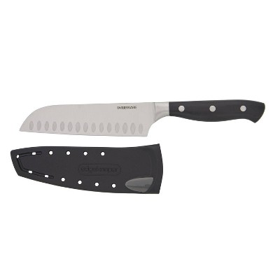 Farberware Edgekeeper 5&#34; Santoku Knife Black/Gray