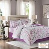 9Pcs Comforter Set, Solid Bedding Set, Cotton Bed Comforter - 4 of 4