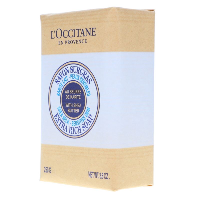 L'Occitane Shea Milk Sensitive Skin Bar Soap 8.8 oz, 2 of 9