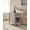 VASAGLE Side Table with Storage, End Table with USB Ports and Outlets, Nightstand with Charging Station, Drawer, Storage Cabinet, Magazine Rack - 3 of 4
