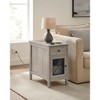 Vasagle Side Table With Storage, End Table With Usb Ports And Outlets ...