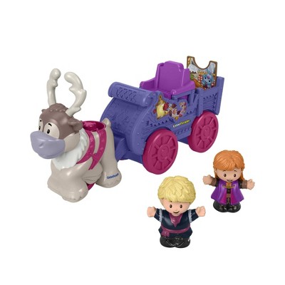 Fisher-Price Little People Disney Frozen Anna & Kristoff's Wagon Playset