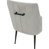 UNISOAR  Accent Chair Velvet Upholstered Side Dining Chairs with Brushed Legs - 2 of 4