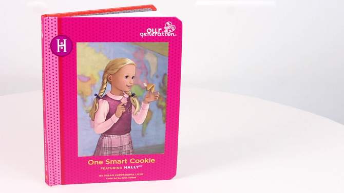 Our Generation Hally with Storybook &#38; Accessories 18&#34; Posable School Doll, 2 of 9, play video
