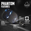 Phantom Pickleball 16.5'' Sniper Pro 12mm T700 Raw Carbon Fiber Thermoformed Traditional Pickleball Paddle - 4 of 4