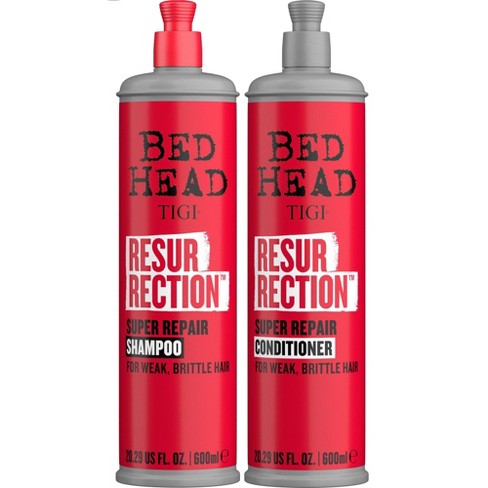 Tigi Bed Head Resurrection Super Repair Shampoo Conditioner Duo 20 29 Fl Oz Target