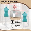 BestMassage Female Mannequin Body Dress Form Torso Female Manikin with Wooden Tripod Stand - 3 of 4