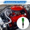 Unique Bargains Universal Automotive Oil Funnel for Engine Oil Diesel Kerosene Gasoline Plastic 11.02"x1.73" - 2 of 4