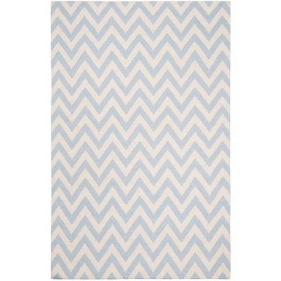 Dhurries DHU557 Hand Woven Flat Weave Indoor Rugs - Safavieh
