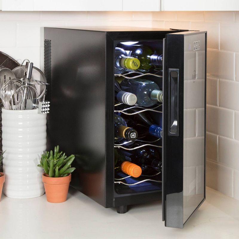 Koolatron 8 Bottle Wine Cooler Thermoelectric Freestanding Wine Fridge, 6 of 11