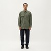 Anna-Kaci Active Men's Long Sleeve Button-Up Utility Shirt with Chest Pocket and Structured Stitch Detailing - 3 of 4