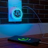Disney Mickey Mouse and Friends Touch LED Night Light with USB Charging Station- Mickey LED Nightlight with 6 Light Settings, USB 2.0 and USB Type C Ports- Mickey Mouse Gifts for Woman, Adults and Kids - 4 of 4