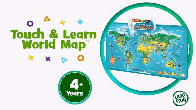 LeapFrog Touch &#38; Learn World Map, 2 of 10, play video
