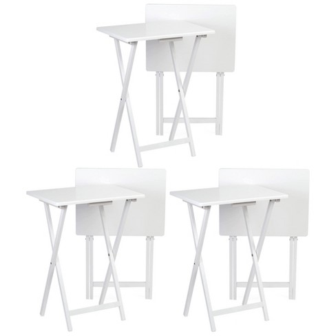 White stowaway 2025 table and chairs