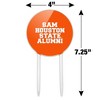 Sam Houston State University Alumn Acrylic Cake Topper Party Decoration for Wedding Anniversary Birthday Graduation - 2 of 4