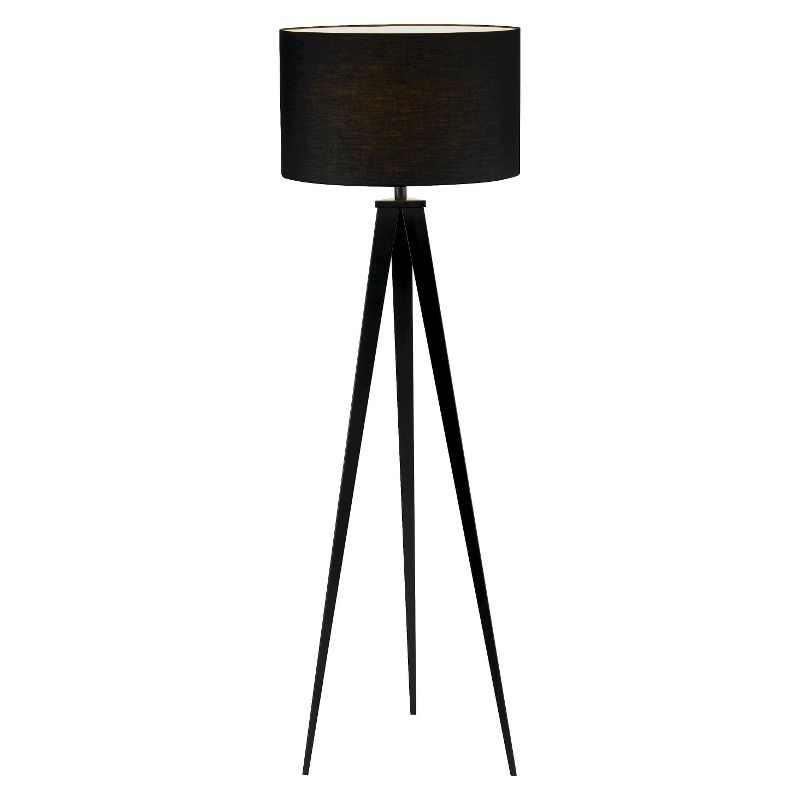 Director Collection Director Tripod Floor Lamp Black - Adesso, 1 of 6