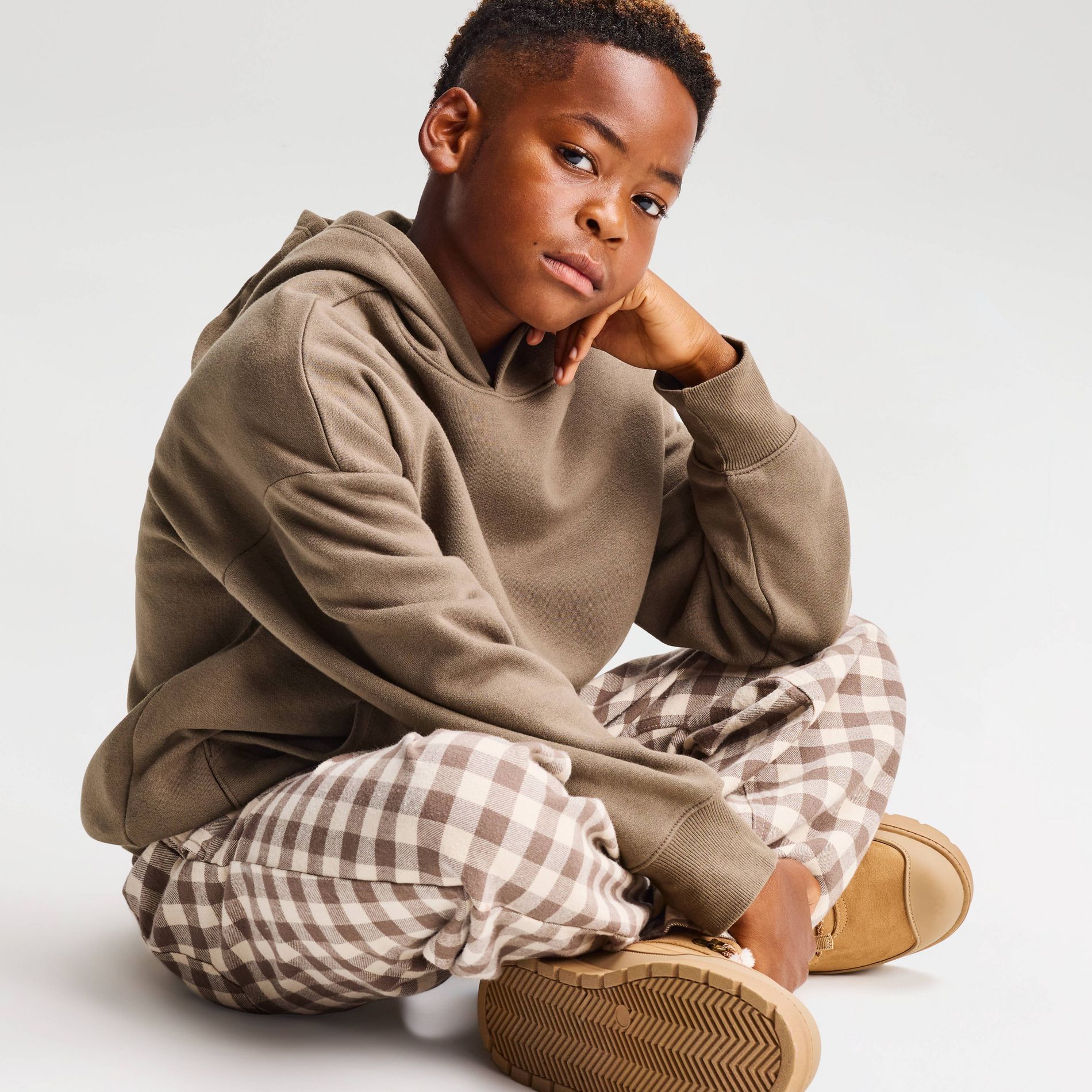 Boys' Fleece Oversized Fit Graphic Hoodie Sweatshirt - Cat & Jack™