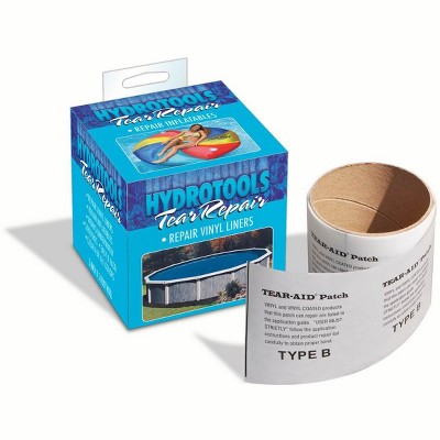 Swimline 8850 Tear-Aid Underwater Vinyl Swimming Pool Liner Repair Patch Tape