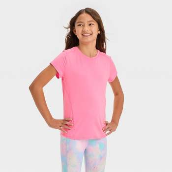 Girls' Short Sleeve Fashion T-Shirt - All In Motion™