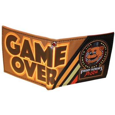 Bioworld 5 Nights at Freddy's Game Over Bifold Wallet