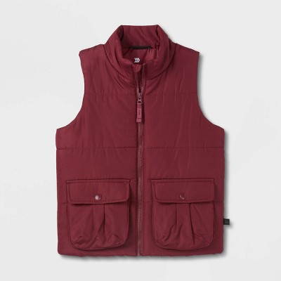 boys puffer vest