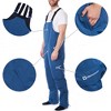 Alpine Swiss Men’s Insulated Snow Bib Overalls Waterproof Winter Ski & Snowboard Pants with enhanced technical features - 3 of 4