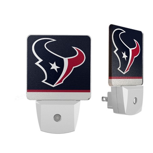 Keyscaper Houston Texans Stripe Night Light 2-pack : Target