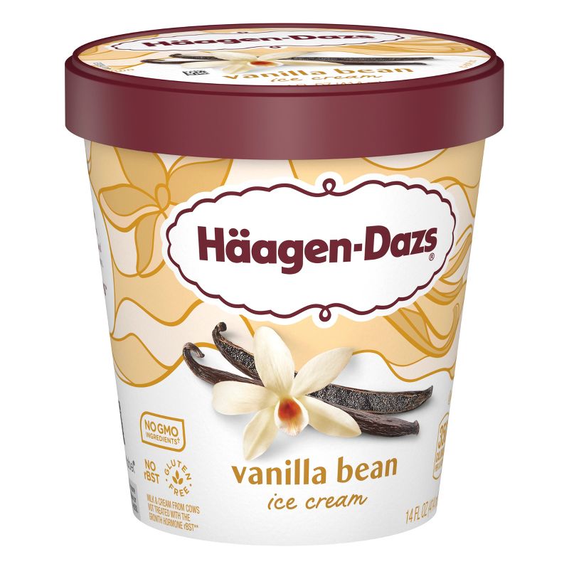 Haagen Dazs Vanilla Bean Ice Cream - 14oz, 4 of 12