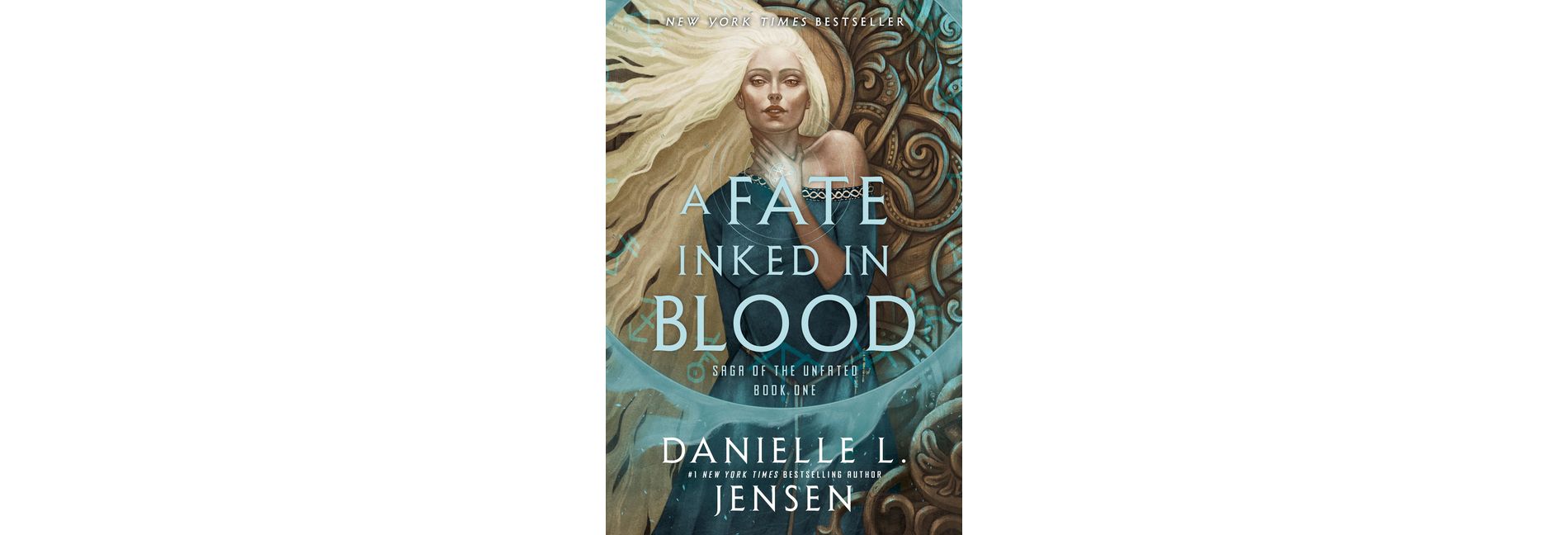 A Fate Inked in Blood - (Saga of the Unfated) by  Danielle L Jensen (Hardcover)