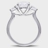 Cubic Zirconia Engagement Ring in Sterling Silver - image 4 of 4
