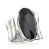 Ross-Simons Black Onyx Wrap Ring in Sterling Silver - 4 of 4