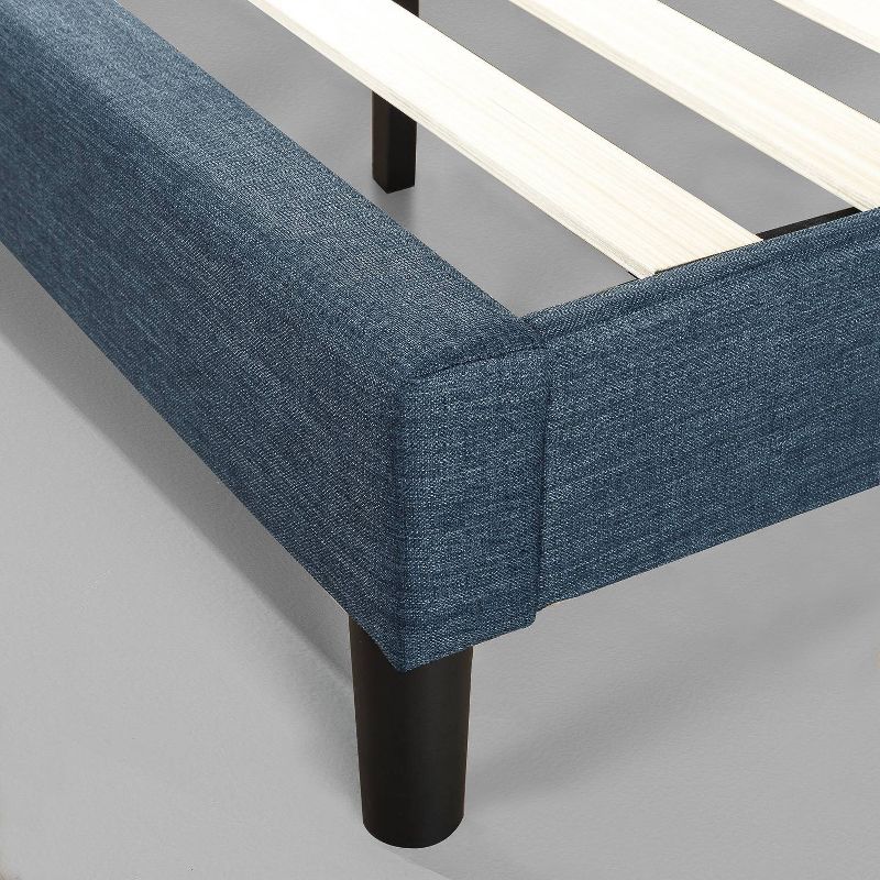 Omkaram Upholstered Platform Bed Frame Blue - Zinus, 6 of 13