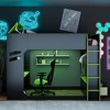 Full Size Loft Bed Gaming Bed with Height-adjustable Desk, Drawers, Storage Compartments, Hanging Rod & RGB Lights - ModernLuxe - 2 of 4