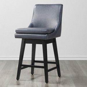 Spruce&Spring Counter Height Swivel Barstool - 1 of 4