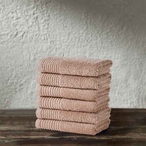 Ringspun Soft Quick Dry Towel Set - Isla Jade - 1 of 4
