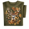 Collections Etc Fall Foliage Buck Short Sleeve Graphic Tee - 4 of 4