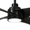 56" Minka Aire Modern Indoor Ceiling Fan with LED Light Remote Control Kocoa for Living Room Kitchen Bedroom Family Dining House - 3 of 4