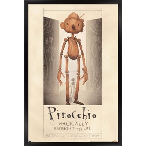 Trends International Netflix Guillermo Del Toro's Pinocchio - Pinocchio Framed Wall Poster Prints - 1 of 4