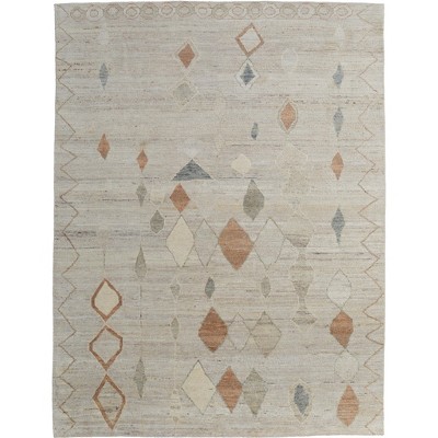 Kasbah Transitional Moroccan Tan/Orange/Gray Area Rug
