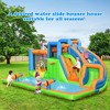 Costway Inflatable Water Slide Giant Splash Pool with Dual Climbing Walls & 680W Blower - 2 of 4
