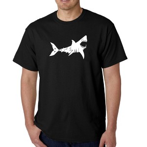 LA Pop Art Men's Word Art T-shirt - BITE ME - 1 of 4