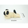 Collectible Wildlife Gifts | Pug Dog, Laying Down, High Quality, Realistic Stuffed Dog, Plush Toy, Lifelike Model, Soft, Kids, Educational, Gift,  10 - 3 of 4