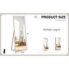 MAYEERTY Full Length Mirror 71X31.4 4th Gen Solid Wood Floor to Ceiling for Bedroom Store Wall Mounted - 3 of 4