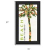 HomeRoots Beach Take Me There Black Framed Print Wall Art - 3 of 4