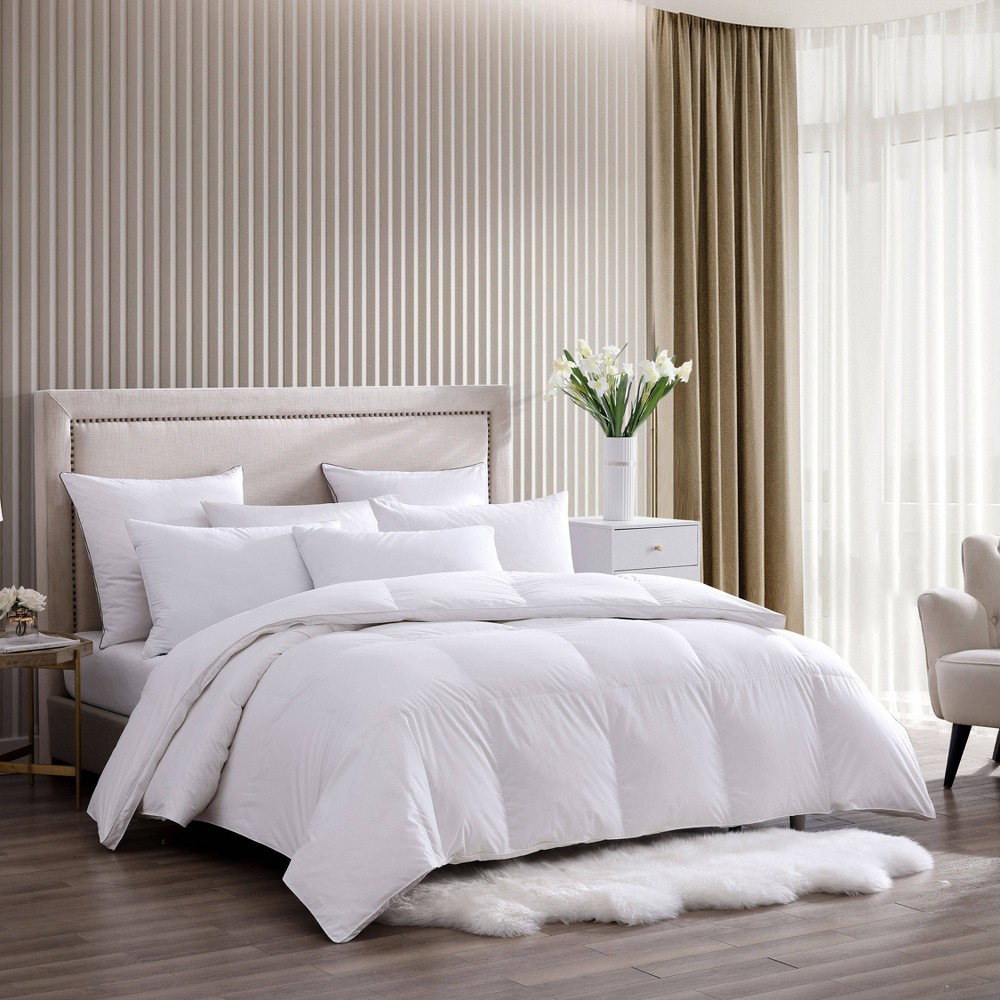 Photos - Bed Linen Full/Queen Naples 700 Thread Count Oversized Hungarian White Goose Down Co