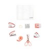 Mini Office Supply Kit AND Index Cards Set With Storage Cases Pink