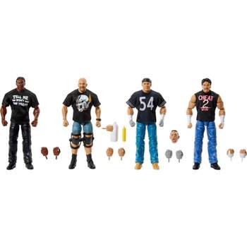 WWE Smackdown 25th Anniversary Elite Collection Action Figure Set - 4pk