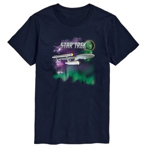 Men's - Star Trek - Enterprise Northern Lights Short Sleeve Graphic T-Shirt - 1 of 4