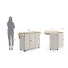 Dolly Madison Kitchen Cart with Wood Top - Home Styles - 4 of 4